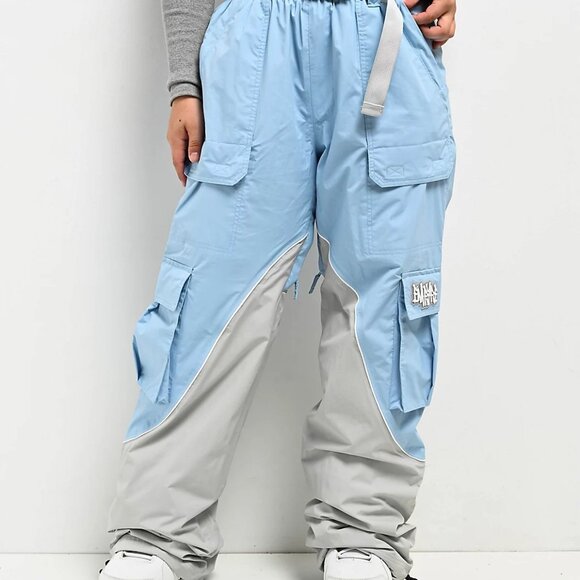 Empyre Lucky Duck Blue & Grey Snowboard Pants - Picture 1 of 16